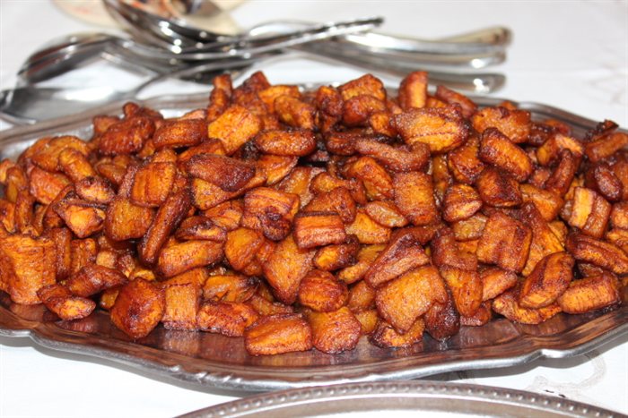 Alloco, bananes plantains frites